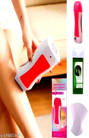 Trendore™ SmoothGlow Roll-On Wax Heater Kit – 3-in-1 Hair Removal System